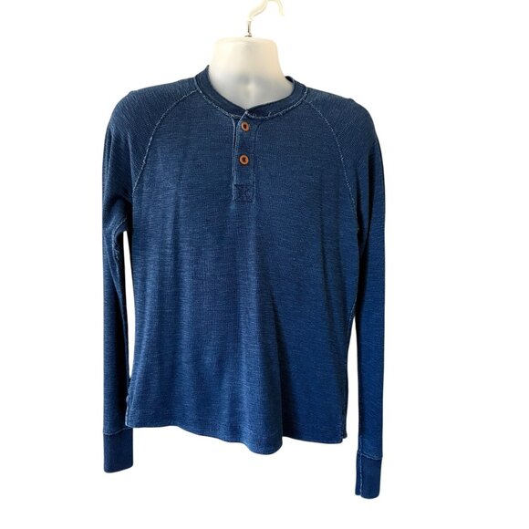 Alex Mill Other - ALEX MILL Mens Long Sleeve Blue Textured Small Cotton